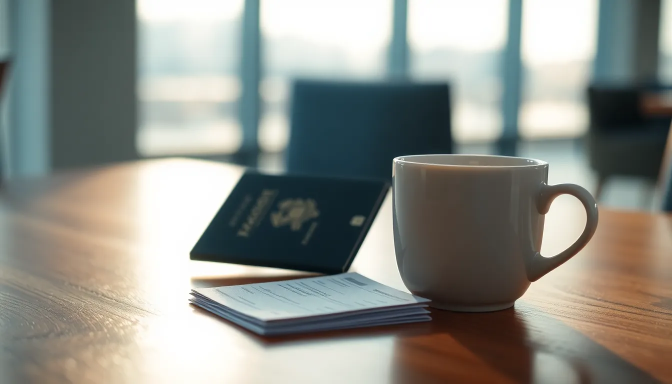 공항에서 여유롭게 휴식하는 사람들