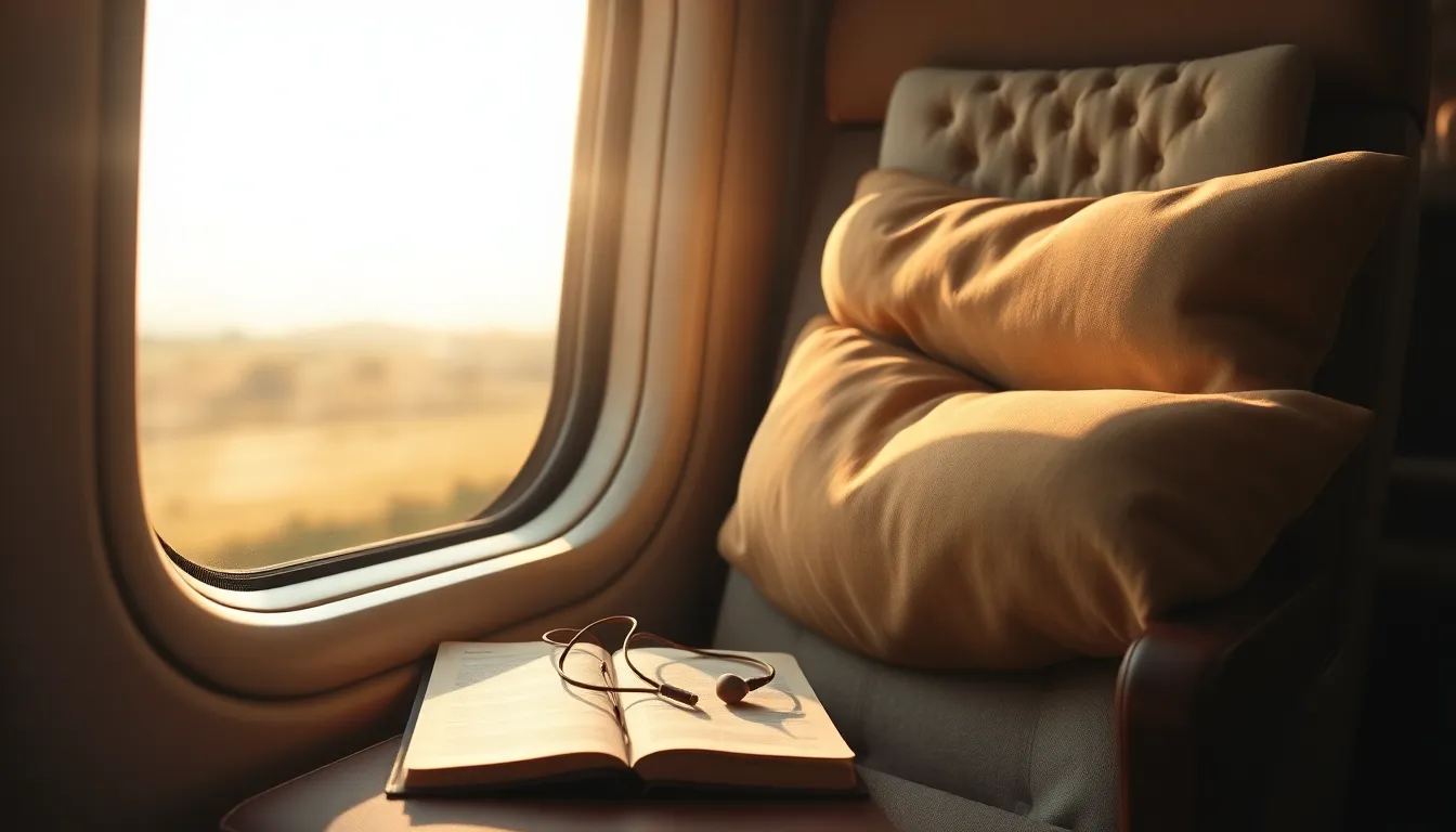 여행 준비물로 가득 찬 캐리어와 각종 꿀템 이미지