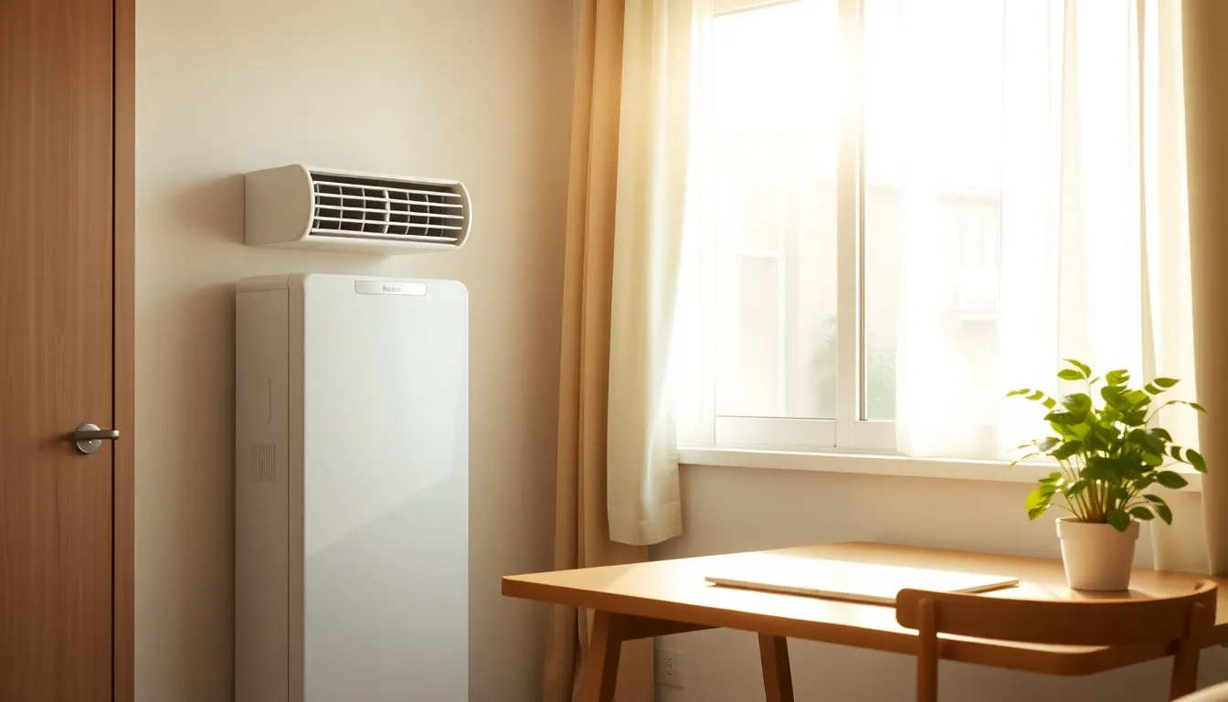 시원한 에어컨 바람을 맞으며 휴식하는 사람의 모습