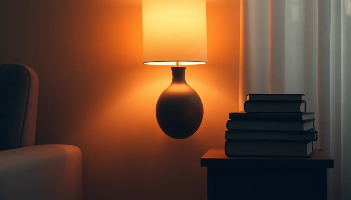 미래형 스마트 홈과 AI 스피커가 통합된 여행 장면