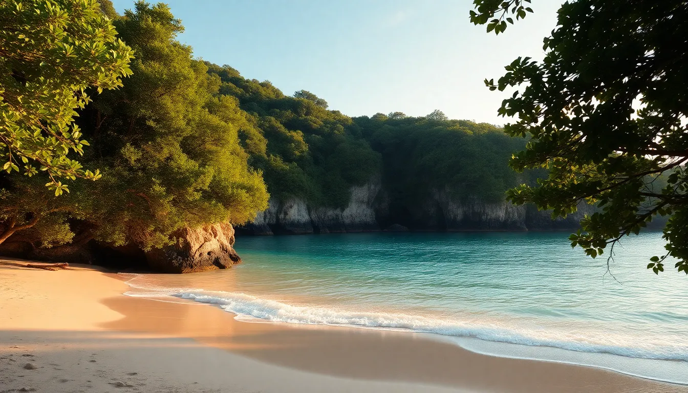 제주도의 푸른 바다와 자연 풍경