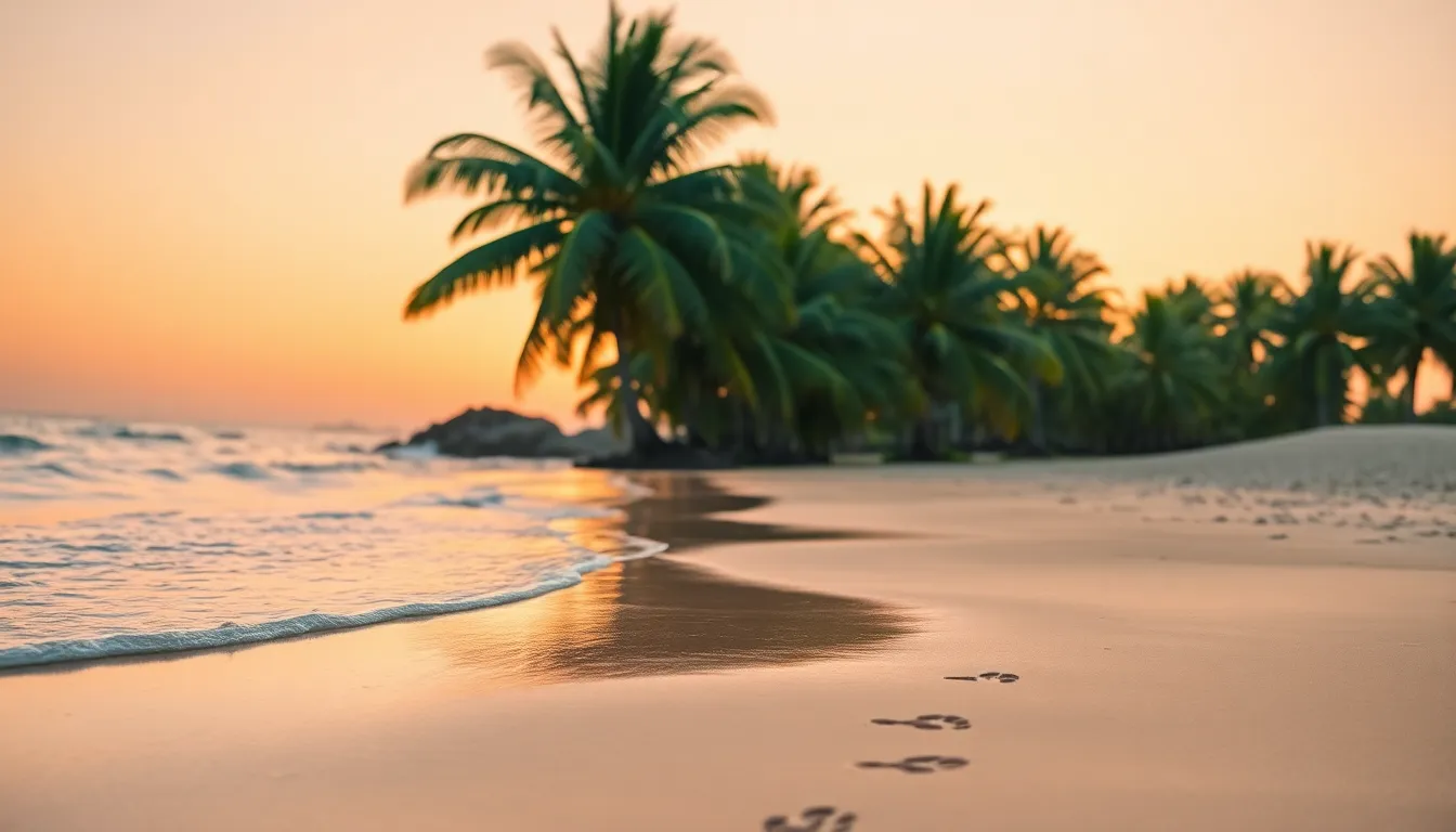 제주도 여름 해변 풍경