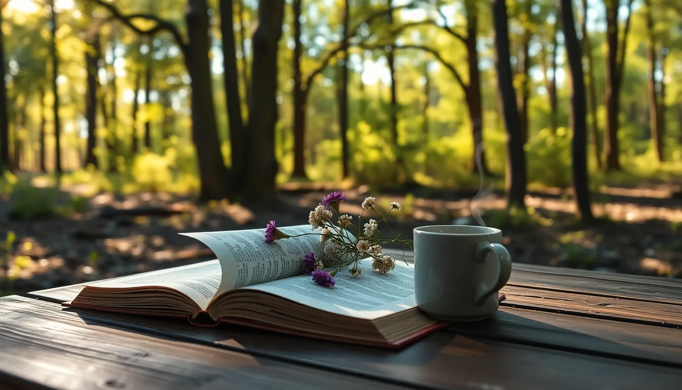 고요한 한국의 아름다운 자연 풍경