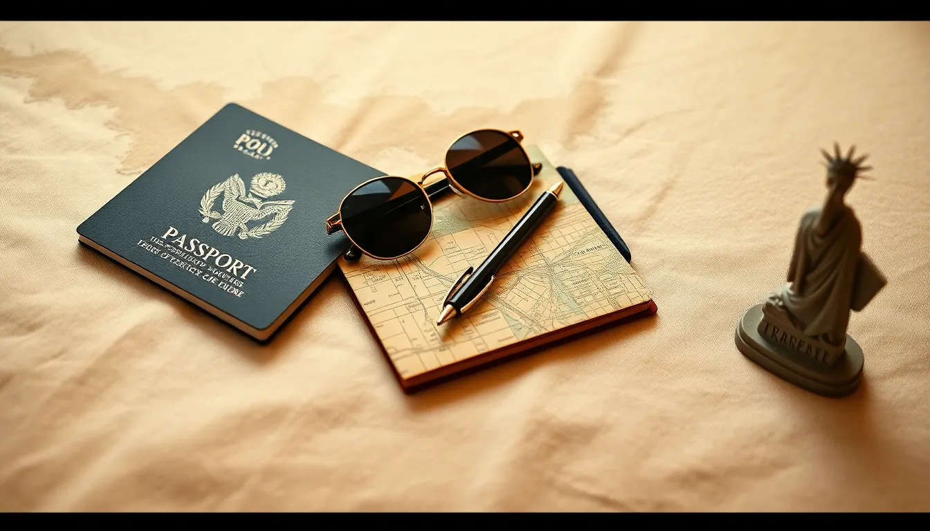 뉴욕 센트럴 파크의 평화로운 풍경