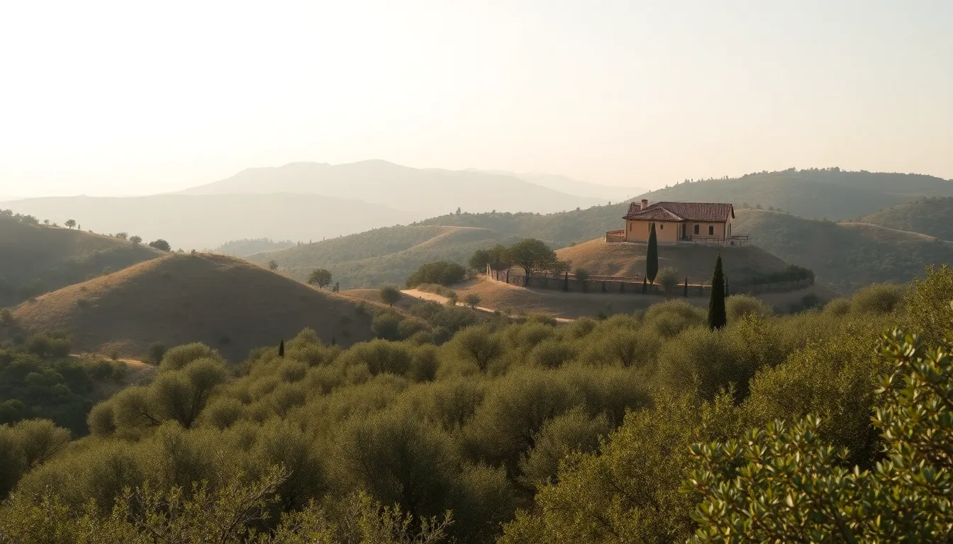 스페인 해변의 아름다운 풍경