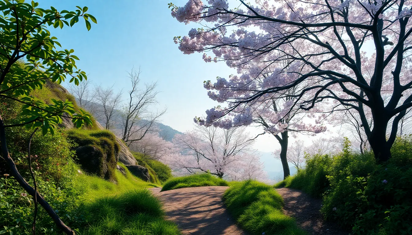 돈내코 원앙폭포의 아름다운 풍경